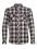 Icebreaker  MENS LODGE LS FLANNEL SHIRT (Saddle/Nori HTHR/Plaid)