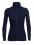Icebreaker  WMNS DESCENDER LS ZIP (Midnight Navy/Ice Blue)