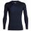 Icebreaker MENS 200 OASIS LS CREWE SNAP HEAD (Midnight Navy)